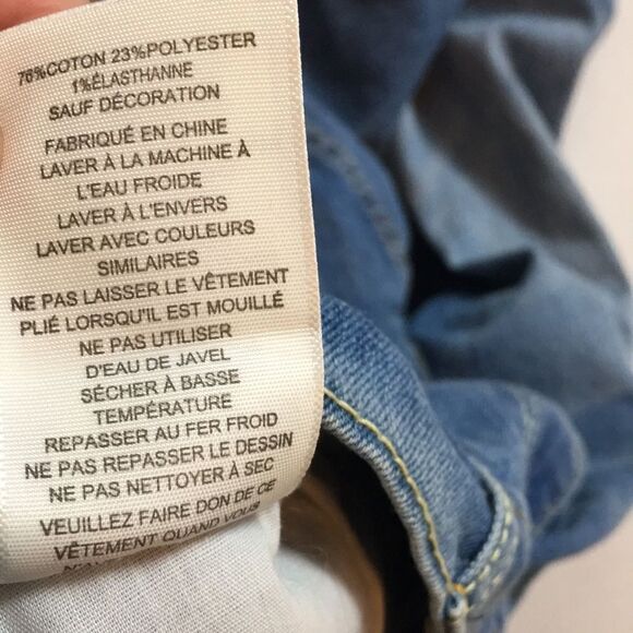 NWT Levi's Boy’s Jeans 511 Slim from Hip to Ankle Stretch 91R511-L3J Sz 16 28x28 - Picture 7 of 16